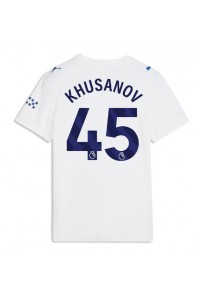 Manchester City Abdukodir Khusanov #45 Fotballdrakt Tredje Klær Dame 2026-27 Korte ermer